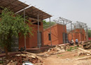 African Opera Village, construction phase 1, May - August, 2011
